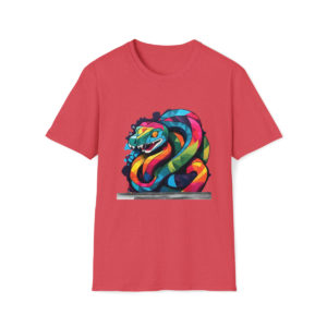 Colorful Snake Unisex Softstyle T-Shirt