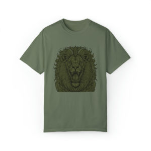 Lion Unisex Garment-Dyed T-shirt